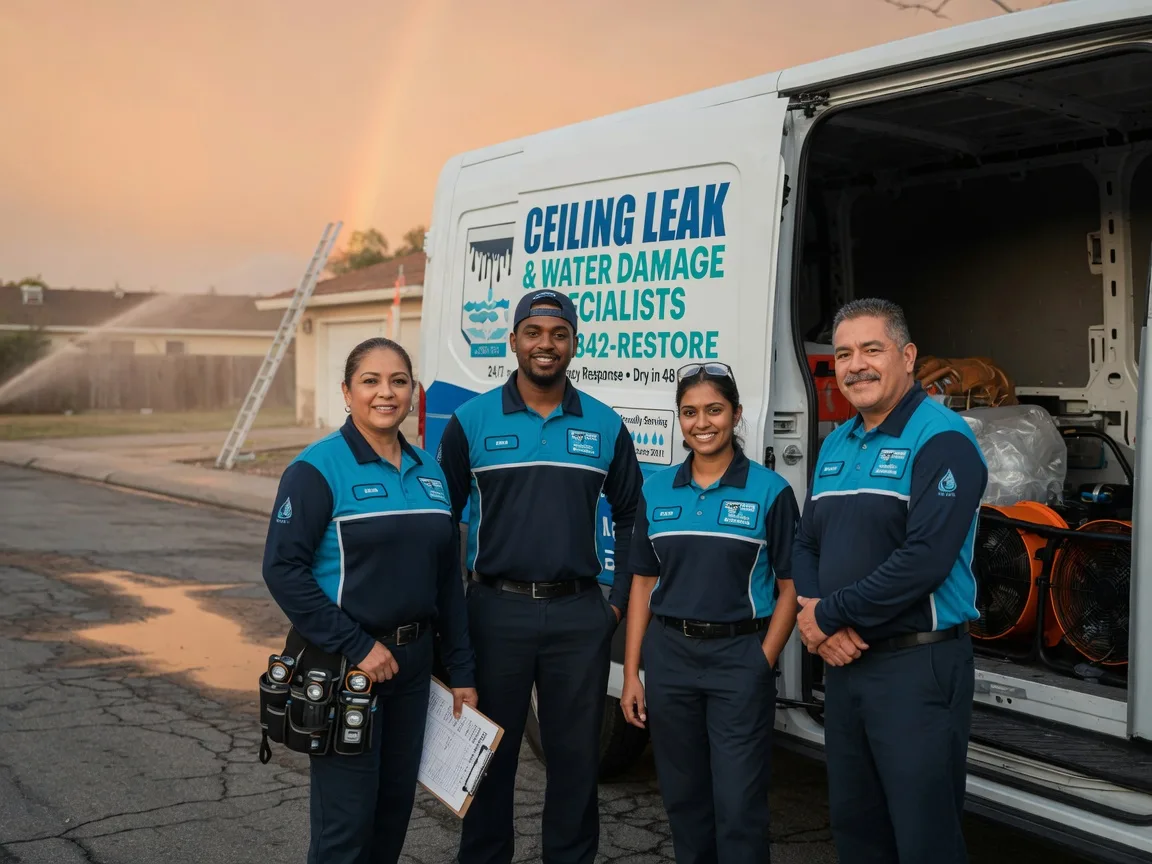 Ceiling Leak Cleanup company in Tyler, TX